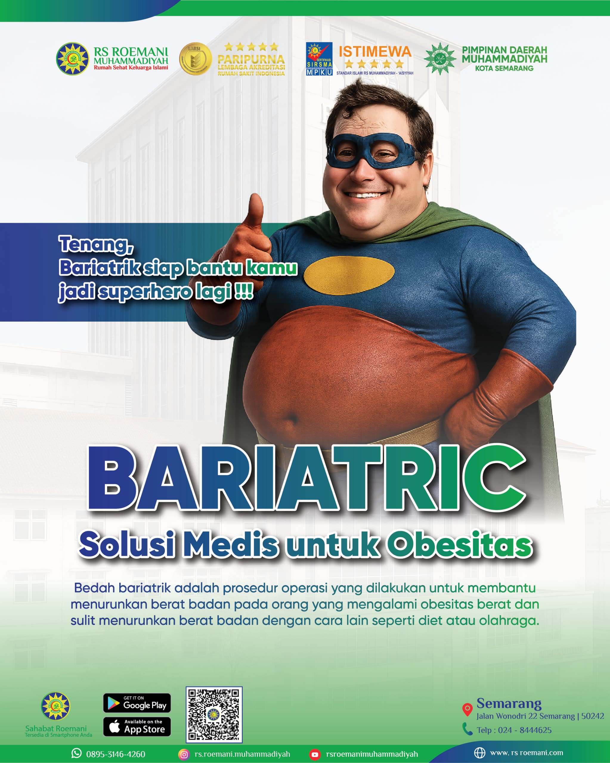 Operasi Bariatrik Solusi untuk Menunjang Kesehatan dan Mengatasi Obesitas